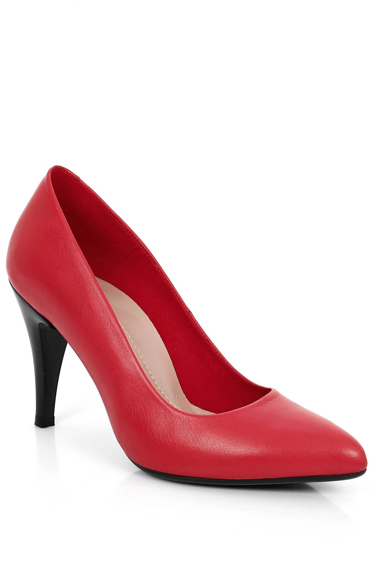 GÖNDERİ(R) High Heels Rot Pfennigabsatz/Stiletto Fast ausverkauft