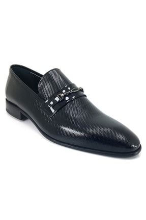 3006 22ya Klasik Erkek Ayakkabı Siyah Rugan N010 3006 22YA