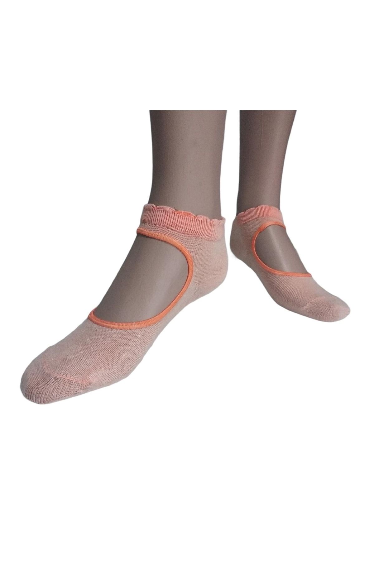 Dore Șosete Scurte De Yoga Și Pilates Din Silicon Cu Talpă Anti-alunecare Femeie - One Size