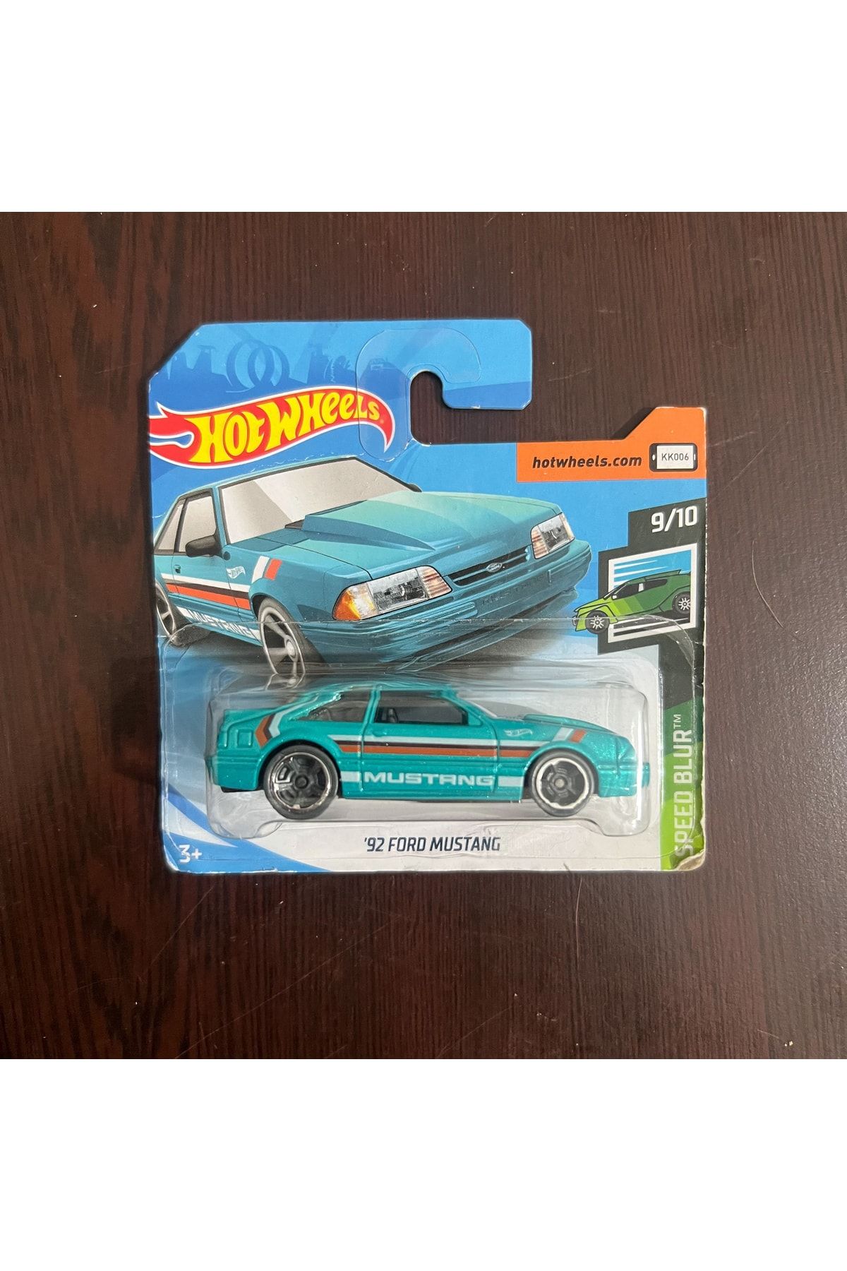 HOT WHEELS 92 Ford Mustang Speed Blur