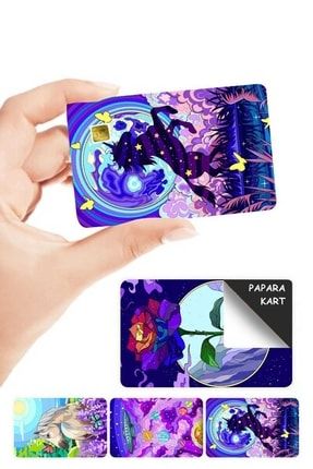 Dream Papara Kart Kaplama Sticker 4 Adet DR01