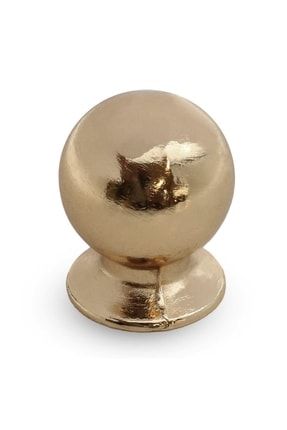Misket Düğme Çekmece Dolap Kapak Kulpu Kulbu Bronz Metal Kulp 19967-002