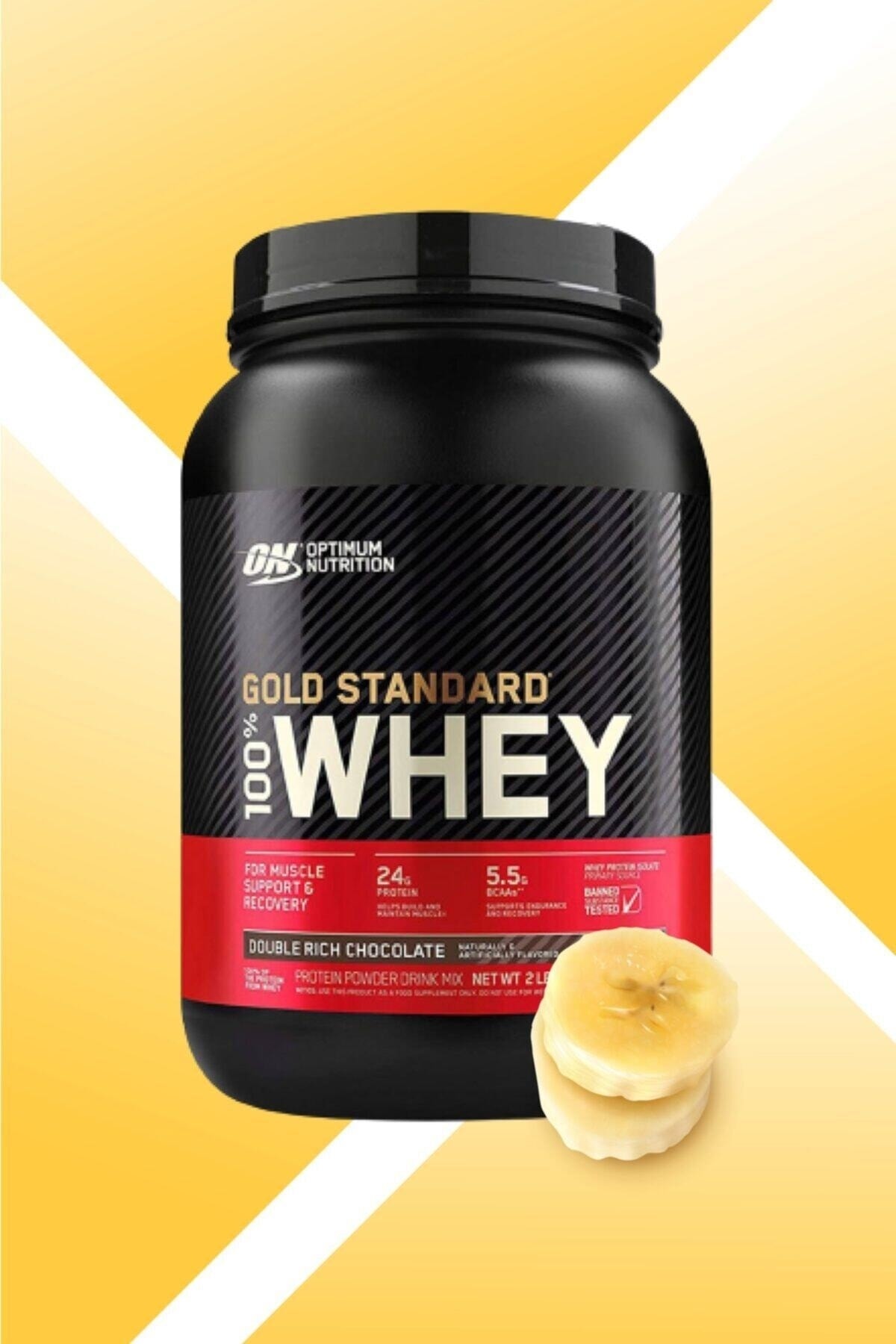 Optimum Nutrition Optimum Gold Standard Whey Protein 908 Gr Muz Aromalı