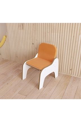 Çocuk Sandalyesi Çocuk Oturağı Ahşap Sandalye Montessori Sandalye Puflu Yumuşak Sandalye TYC00336379918