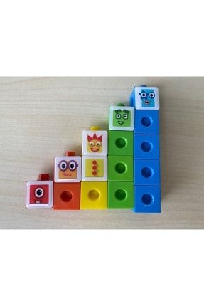Numberblocks 1-2-3-4-5 Lego Küp Number Blocks 1-2-3-4-5 NM5li
