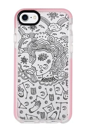 Iphone 7 Art Of Astrology Candy Bumper Silikonlu Telefon Kılıfı MCCBARTOFASTRLGY29