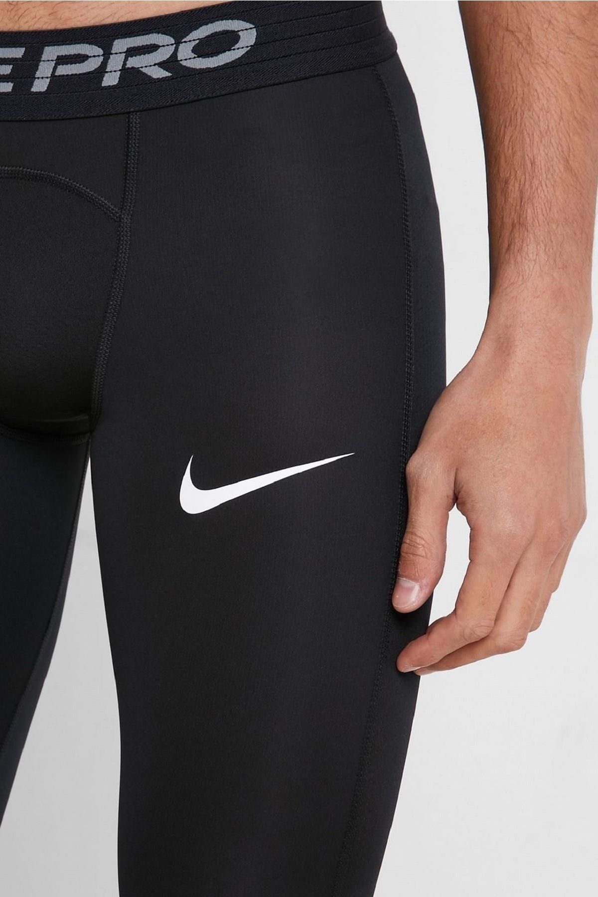 全新未剪牌Nike Pro Men's Tights 男裝黑色Black Base Layer Leggings