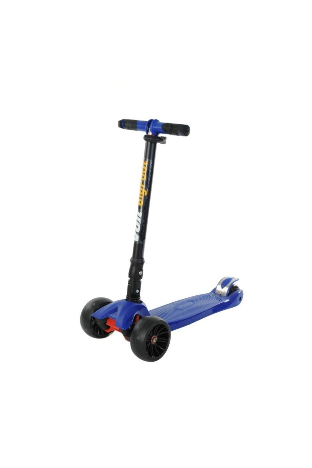 Voit 218c Işıklı Geniş 3 Teker Scooter Lacivert