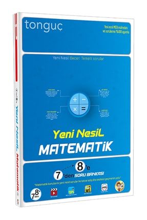 Yeni Nesil Matematik 7 Den 8 E Yaz Kitabı Tonguç Akademi PRA-1356576-4021