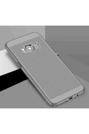 Samsung Galaxy S8 Kılıf Delikli Koruyucu Silikon Kapak Mrcl-Drbbr-32