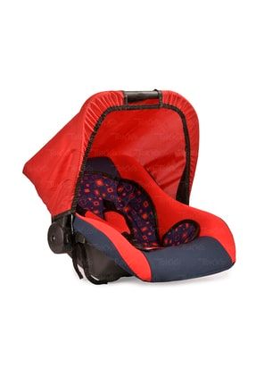 Bebek Taşıma Puseti - Sallama Koltuğu - Bebek Taşıma Koltuğu - Oto Koltuğu - Ana Kucağı Kırmızı TOKKOPUSET