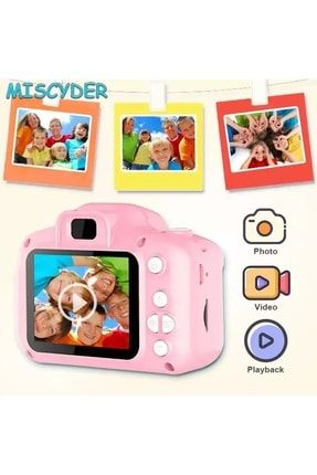 Vilya Mini 1080p Hd Kamera Çocuklar Için Dijital Fotoğraf Makinesi Oyun Eğlenceli Çekimler CMR9