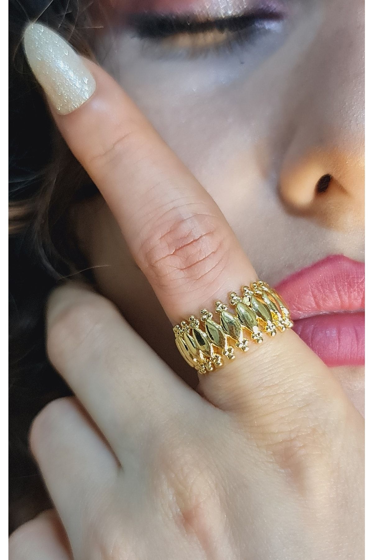 Ring 24k sale gold
