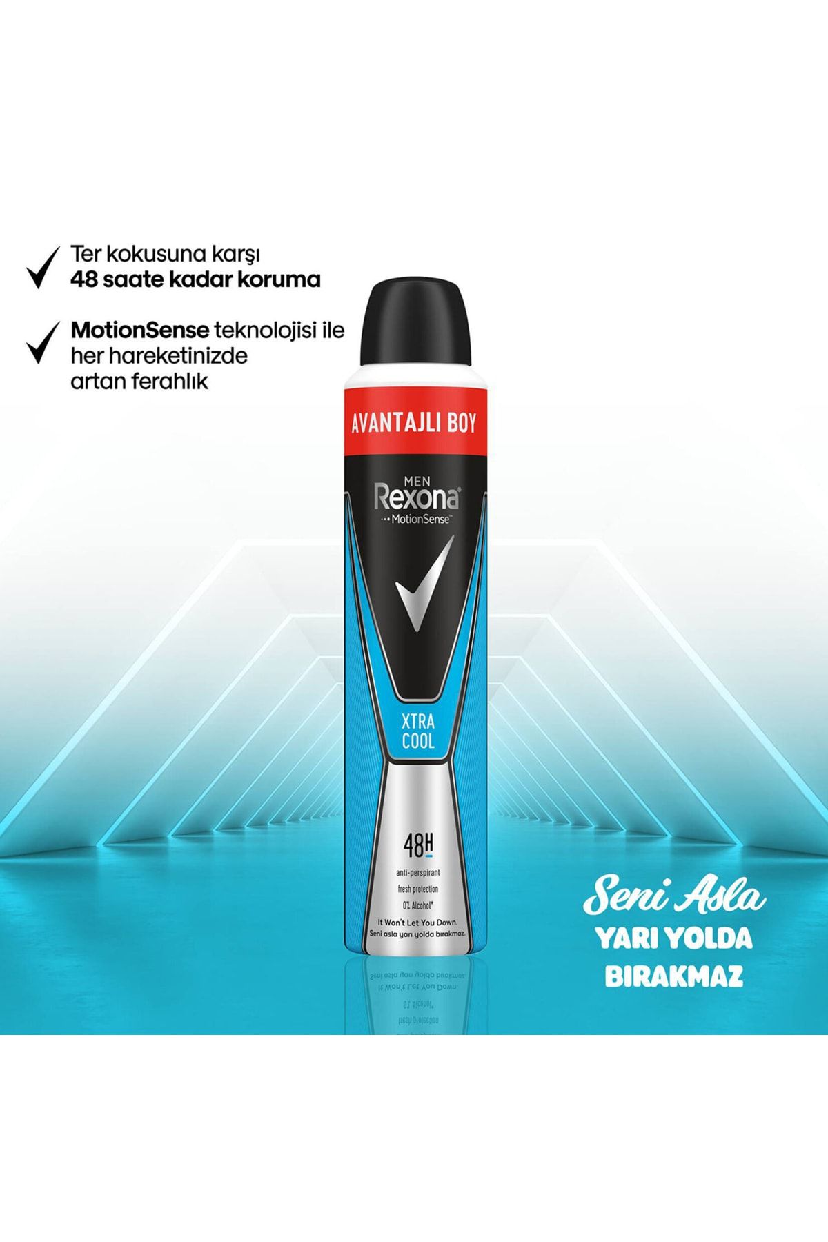 اسپری دئودورانت مردانه Extra Cool اکسترا کول 200 میل رکسونا Rexona