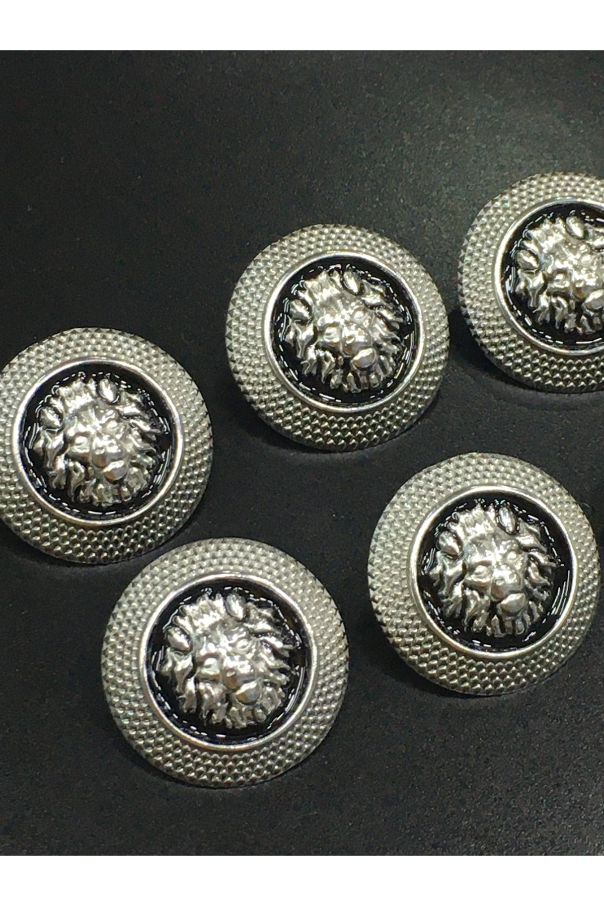 Trench Coat And Jacket Button Lion Model Set Set of 6