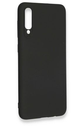 Samsung Galaxy A50 Kılıf Soft Yüzeyli Yıkanabilir Silikon Arka Kapak - Siyah premier-silikon-GRM-samsung-a50