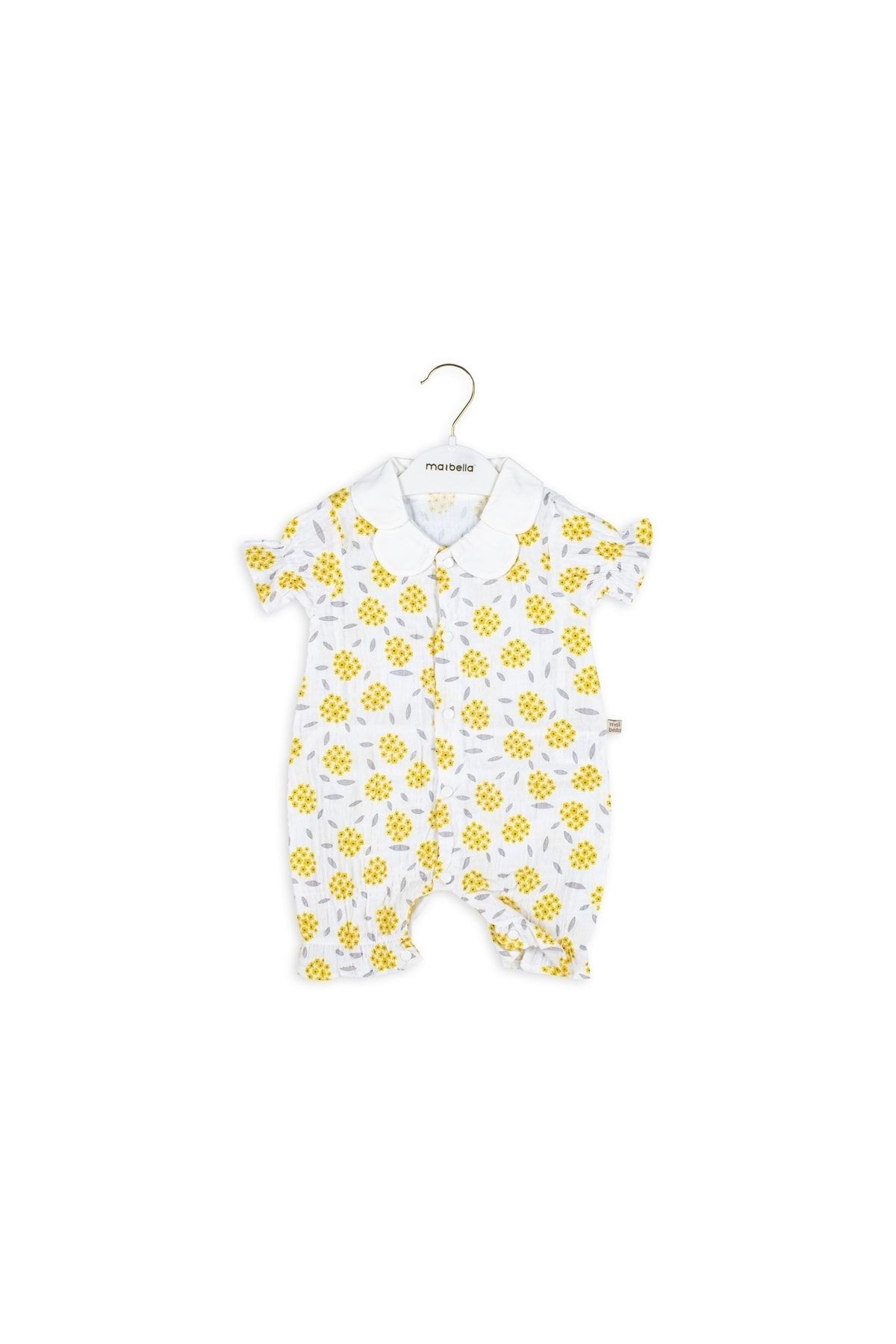 White and shop yellow romper