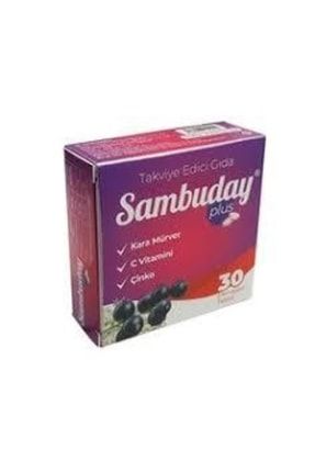 Sambuday Plus Kara Mürver C I Çinko Efervesan Tablet 30 Luk 50