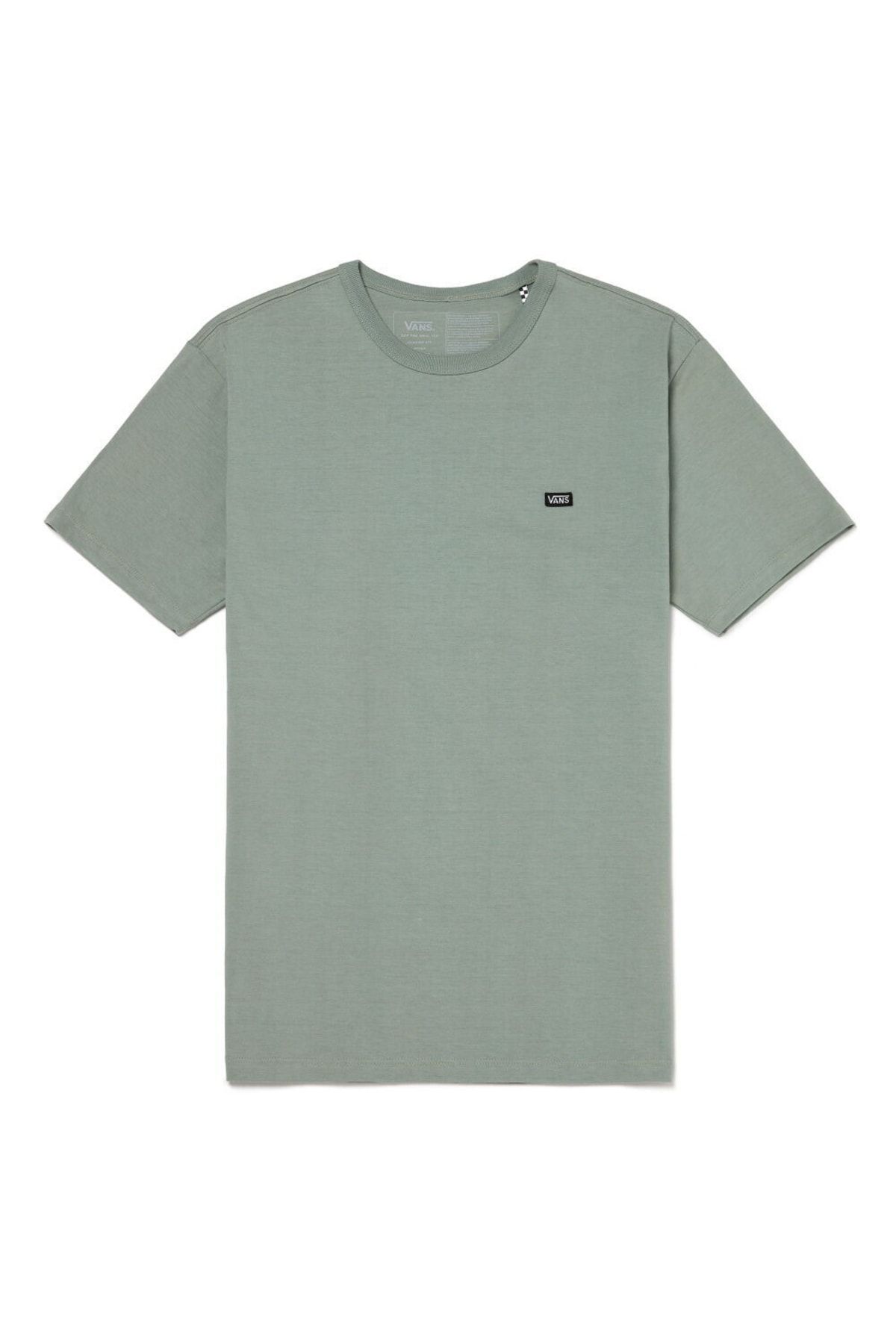 تی شرت سبز یقه خدمه طرح چاپی مدل ساده آستین کوتاه مردانه ونس Vans (برند آمریکا)