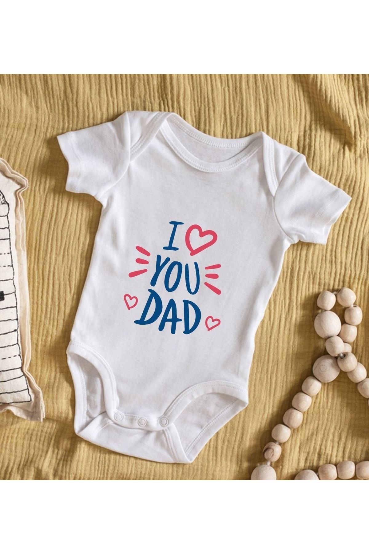 Bk Gift-بدلة أطفال بتصميم I Love Dad - موديل 2 1