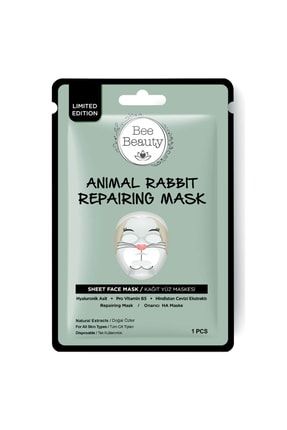 Animal Kağıt Maske Rabbit Onarıcı Tavşan Maske 554812