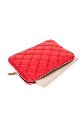 Kırmızı Laptop Tablet Kılıfı 14 inç - 16 inç MacBook iPad Pro Air Huawei/Dell/Asus Evrak Çantası Nemolaptop