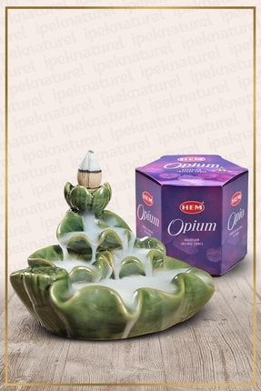 Geri Akış Şelale Tütsülük Ve Opium Konik Tütsü 40 Adet DCSA0257