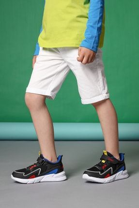 Siyah - 27202 Uniseks Çocuk Spor Ayakkabı