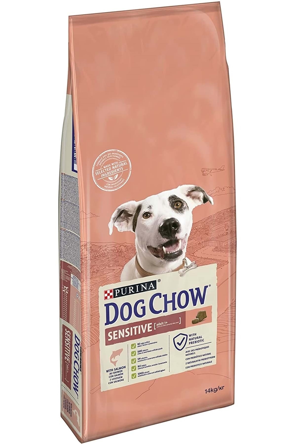 Purina Dog Chow Sensitive Somonlu Hassas Yetişkin Köpek Maması 14 Kg