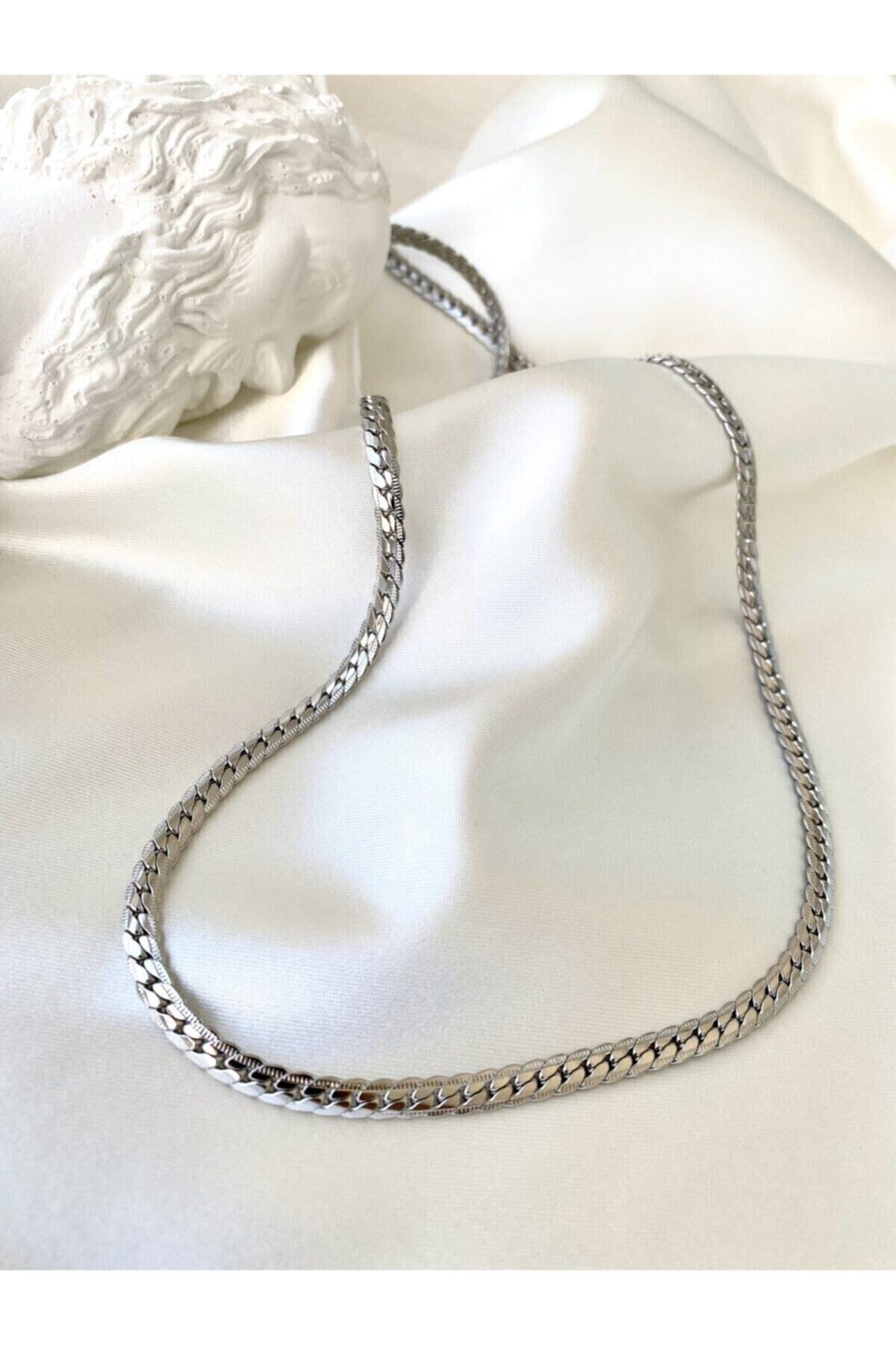 Genel Markalar Ezme Zincir Çelik Kolye