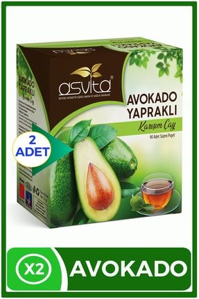 Avokado Yapraklı Karışım Çay 90+90 Süzen 2'li Paket ASV413