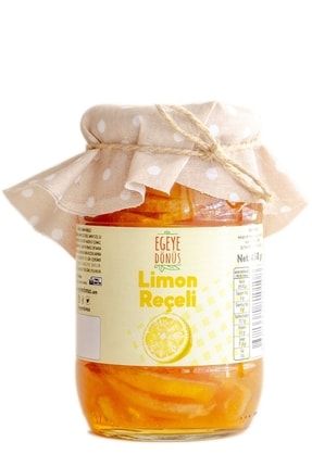 Geleneksel Dilim Limon Reçeli Cam Kavanoz - 450 Gr. (%65-%70 MEYVE ORANI) ED-120