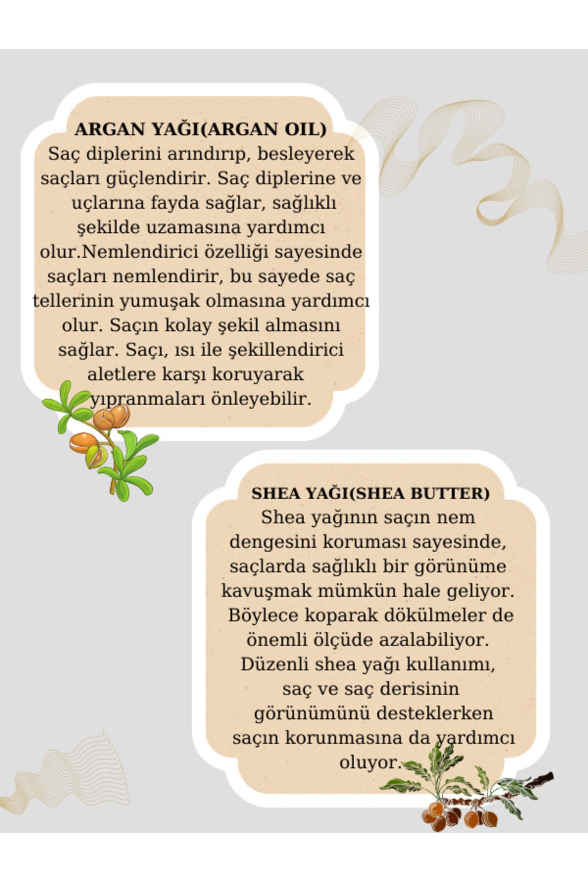 Argan Yağı Saç Kremi 900ml — تصویر 3 از 7