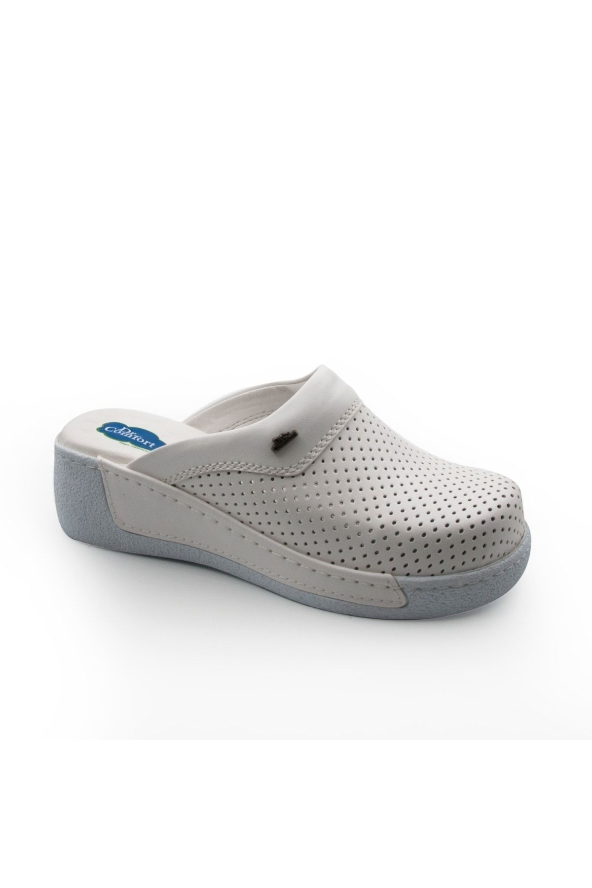 دمپایی سفید زنانه سابو پرستار ارتوپدی Dr.Comfort