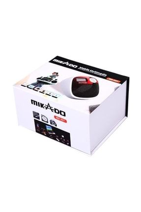 Md-207 Beyaz Mikro Sd+fm Destekli Mini Speaker 6794