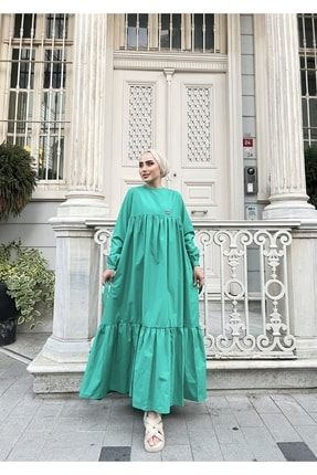 Poplin Kumaş Elbise elbise7359