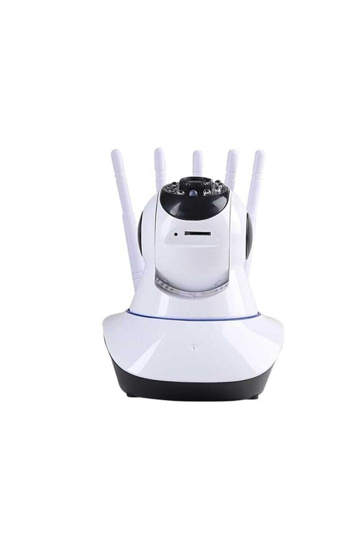 Lisa Butik Gece Görüşlü Wi-fi Bebek Ve Güvenlik Kamerası Cmr11 5'anten 32 Gb Sd Kart Dahil fotoğrafı 4 (önizleme)