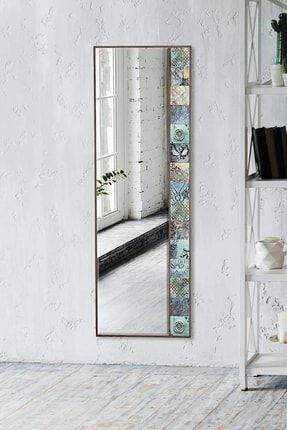 Helen 50x152 Cm Dekoratif Boy Aynası Antre Duvar Salon Mutfak Banyo Liverpool Ayna HN3-LV