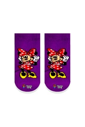 Minnie Mouse Havlu Kaydırmaz Çocuk Çorap VC120016