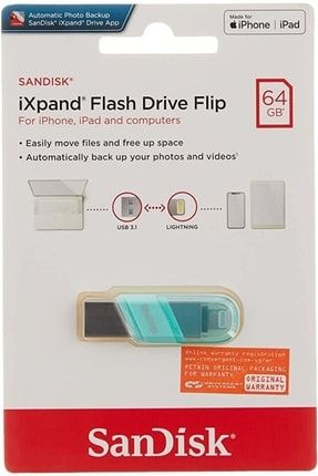 Ixpand Flash Drive Flip 64gb, Mint Color 8691236452129242465232