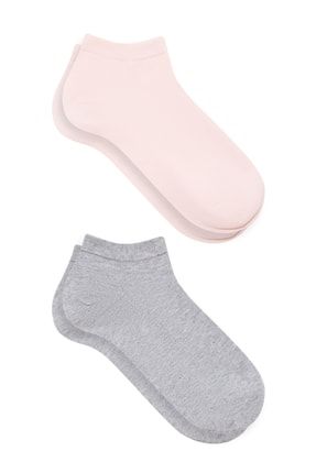 2li Tatlı Pembe Patik Çorap 1910326-71033