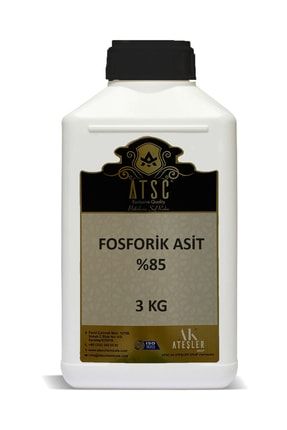 Fosforik Asit %85 3 Kg -e338- AK132-3