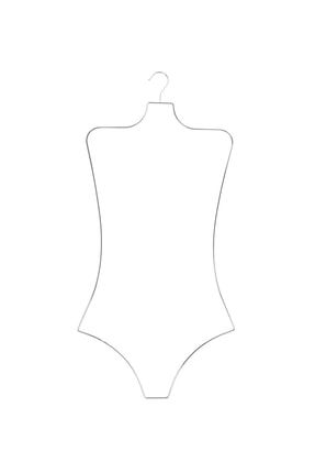 Metal Vücut Formlu Bikini Mayo Askısı Krom Renk TYC00478525222