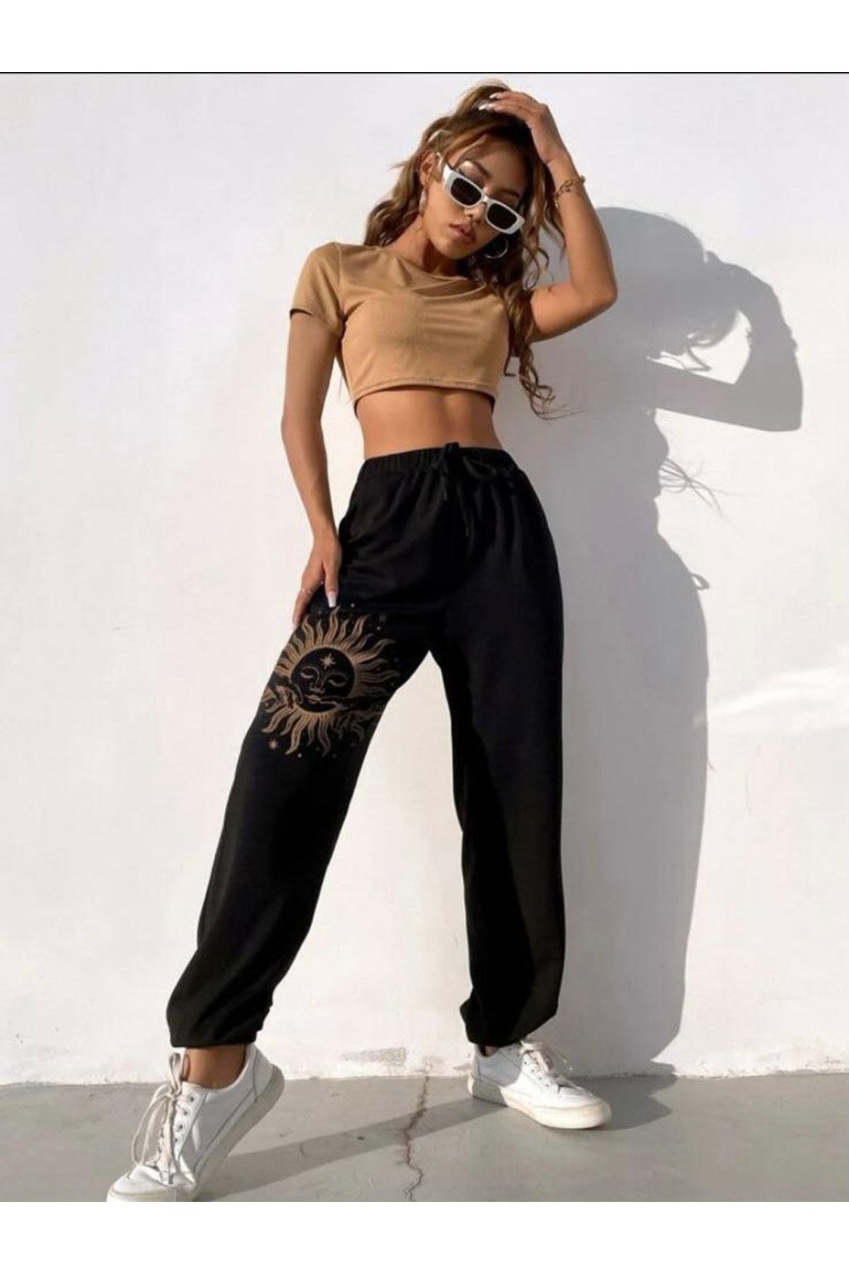 Sun and sales moon sweatpants
