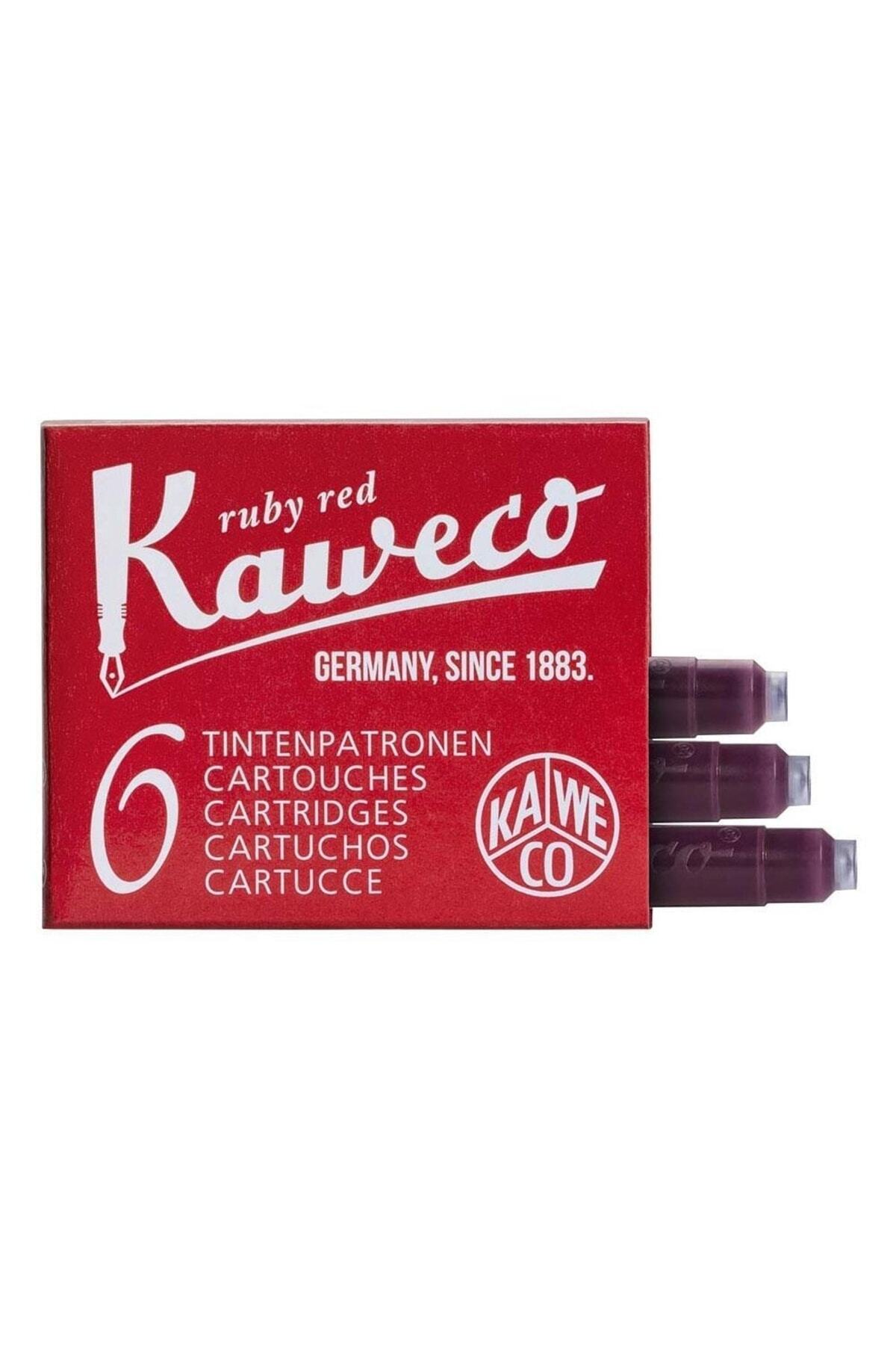 Kaweco Dolmakalem Kartusu Kırmızı 6 Lı (008)