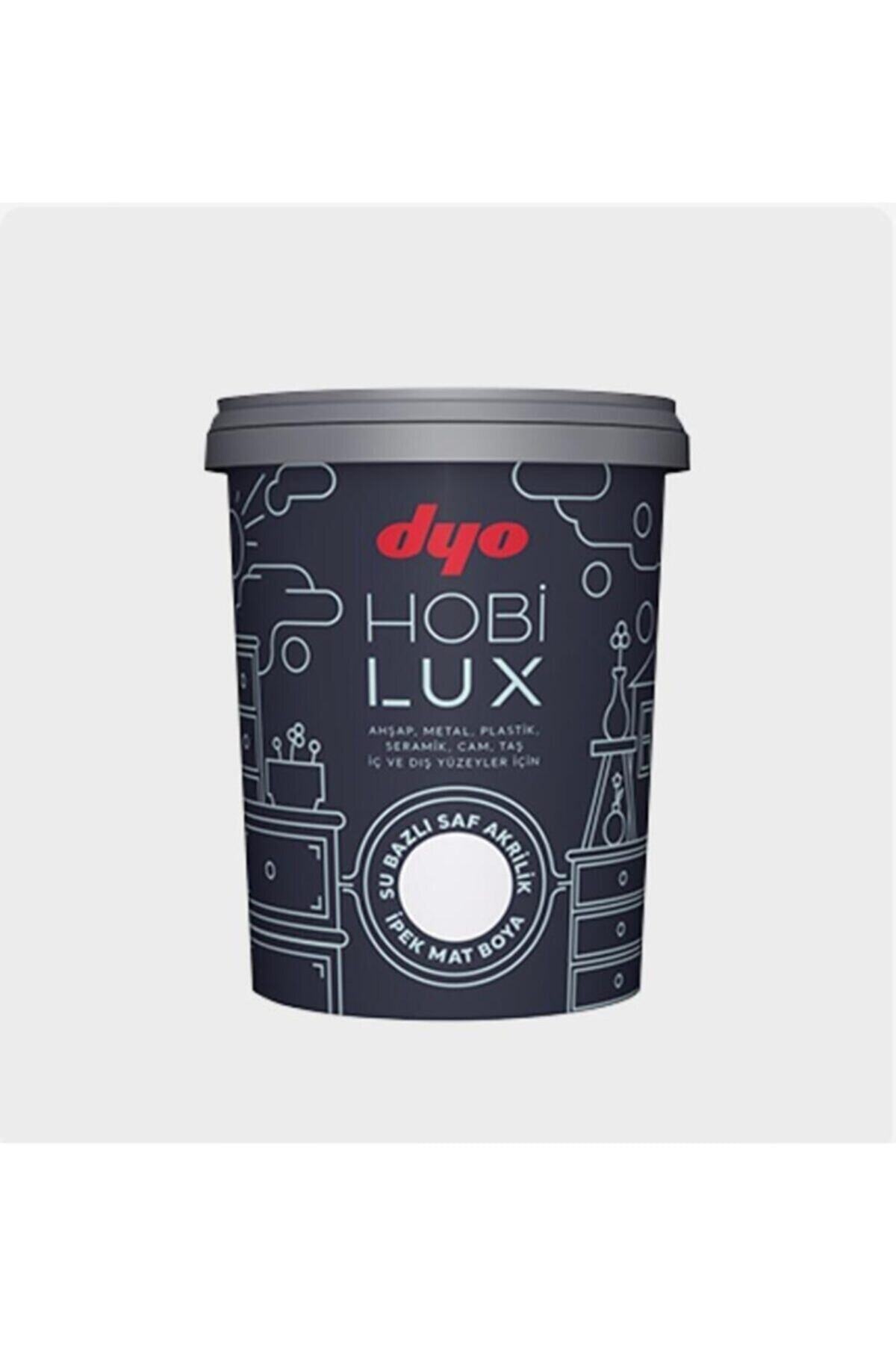 Dyo 0.4 Litre Hobilux Su Bazlı Saf Akrilik Ipek Mat Boya 7202 Zeytuni