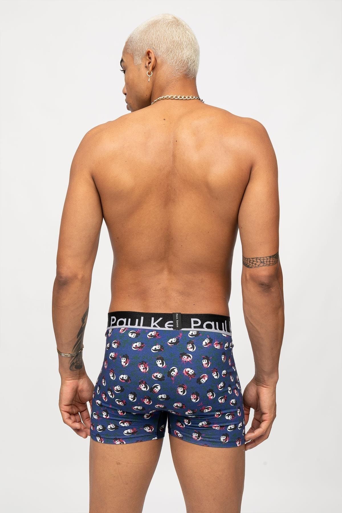 Paul Kenzie-Unique Effect Patterned Men's Boxers - Panda 5