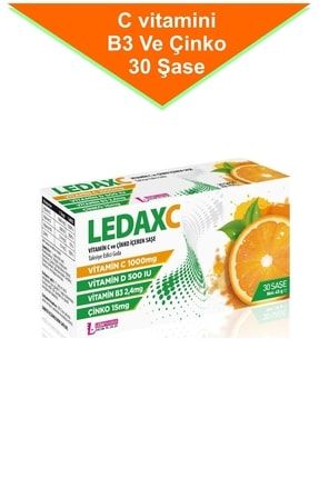 Ledax C Vıtamın 1000 mg 30 Saşe 8681438468512