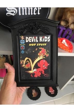 Devil Kids Gotik Çerçeve BAROKDEVIL