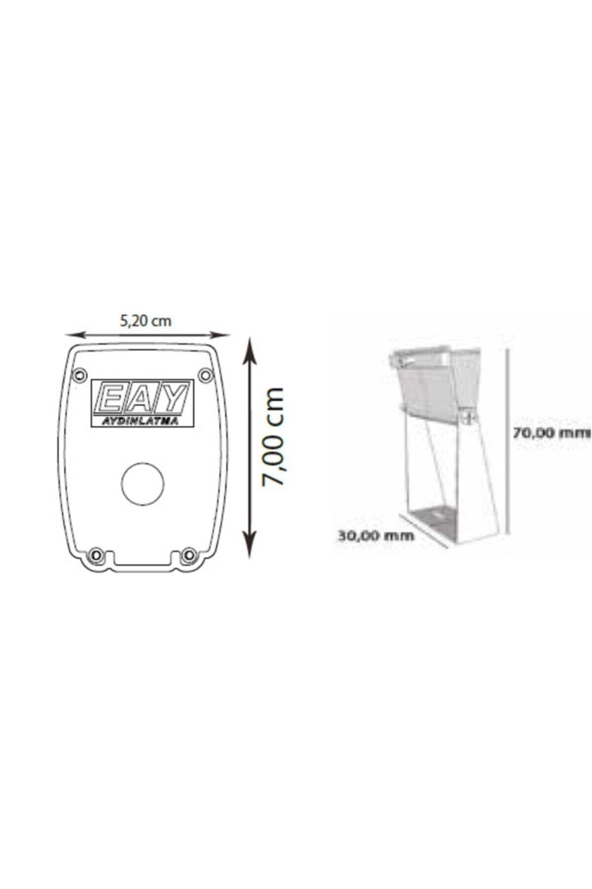 18 Watt Wallwasher Duvar Boyama Armatürü Yeşil Philips-osram 3